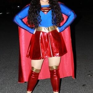 Wonder Woman Suerhero  Costume - Blue and Red Brand New With Out Tags